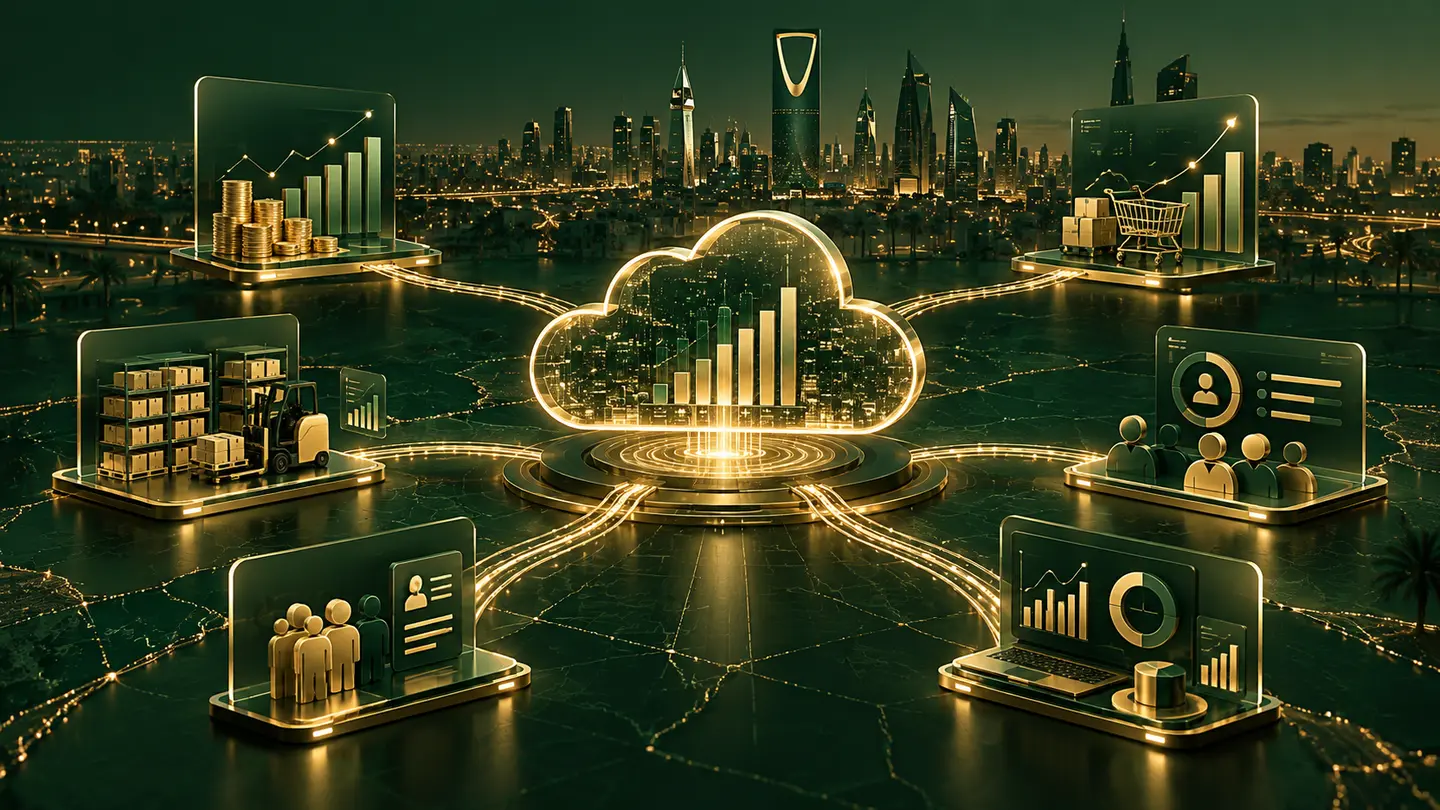 AI-assisted ERP reporting and business intelligence